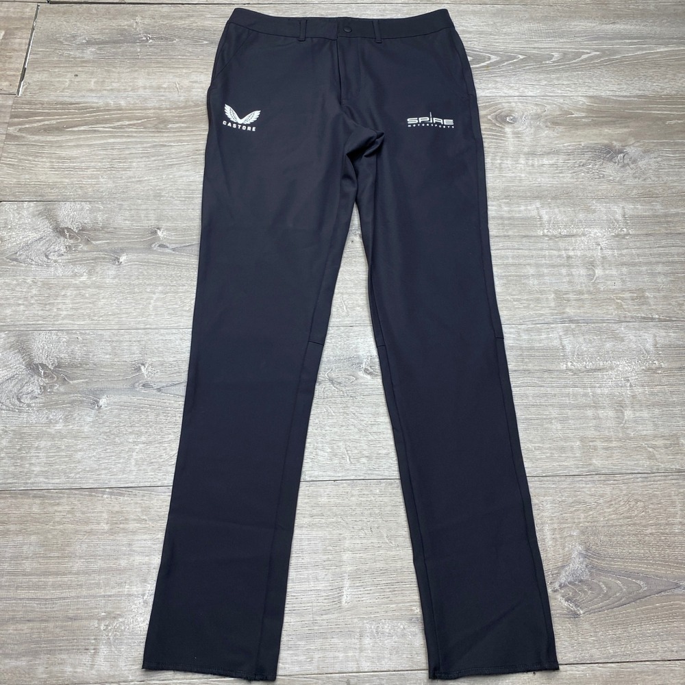 Castore Pants Spire Motorsports Mens XS Black Polyamide NASCAR Racing Trousers